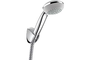 hansgrohe Crometta 85 Zestaw uchwytów prysznicowych Vario z wężem prysznicowym 125 cm