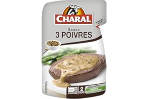 Charal Sauce 3 poivres - Le sachet de 120 g