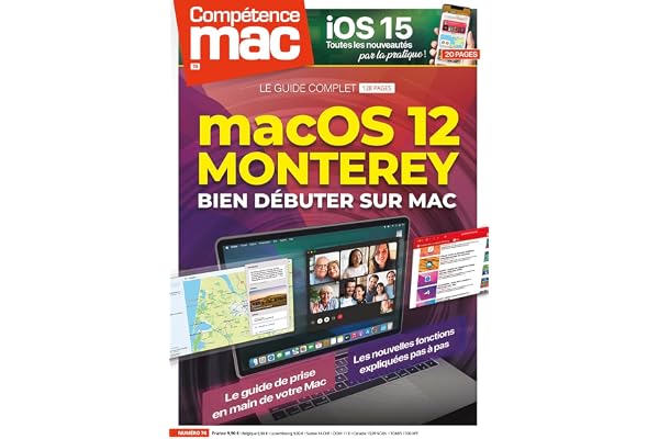 Compétence Mac n°74 - macOS 12 Monterey - Bien débuter sur Mac