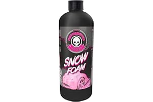 MOTORKIT Mousse Nettoyante Rose Snow Foam Motorrevive Shampooing Car Care 450 ml pour nettoyeur à pression et pompe à pression