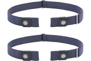 JasGood 2 sztuki pasek bez klamry, elastyczny niewidoczny rozciągliwy pasek dla kobiet i mężczyzn, regulowany pasek rozciągliwy z lekkim stylem pasek stylowy neutralny do dżinsów spodni