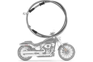 IUVWISN Latiguillo Freno Moto (Plata, 1600mm)
