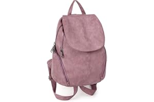 UTO Damen Rucksack gewaschenes PU Leder Reisetasche Große Kapazität Für Frauen Schultertasche Multifunktionaler Beutel