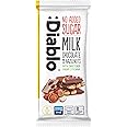 Diablo Milk Chocolate with Hazelnuts | Sweetened with Stevia | No Added Sugar | Gluten Free | Chocolate Hamper Available - Perfect for Gifting | 75g (Pack of 1)
