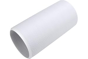 Hztyyier Manguera de Aire Acondicionado, Piezas de Repuesto de Tubo de Manguera de Escape de Aire Acondicionado Flexible Universal portátil(13cmx1.5M)