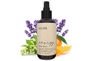 ‎KAIZEN Kaizen® Energie Raumduftspray -100ml - Langanhaltendes Duftöl für energetisierende Stimmung, Konzentration Spray