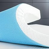 Topper 105 x 190 cm Viscoelastic 100% Mattress Topper | Thickness 4 cm | Spanish Production | Relieves Muscle Load | Removabl