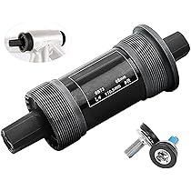 YUCHUANGYE Fahrrad Tretlager Set - Vierkantloch Innenlager Mit Stahlkurbel 14,5cm