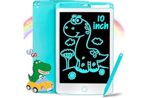 Richgv 10 inch LCD Writing Tablet for Kids, Portable Kids Drawing Tablet, Educational Learning Toy for Boys Girls 3 4 5 6+ Years, Magic Drawing Pad Etch a Sketch, Christmas Birthday Gifts Upgraded