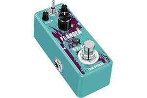 Vivlex LEF-312 Flanger Guitar Effects Pedal Mini Analog Flange Pedal for Electric Guitar with True Bypass