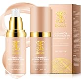 Color Changing Makeup Foundation, Newest Color Changing Makeup Foundation for Aging Skin, Liquid Foundation Spf 50+ Sunscreen