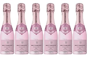 Brut Dargent Ice Pinot Noir - Vin effervescent Rosé Demi-Sec (6 x 0,20 L)