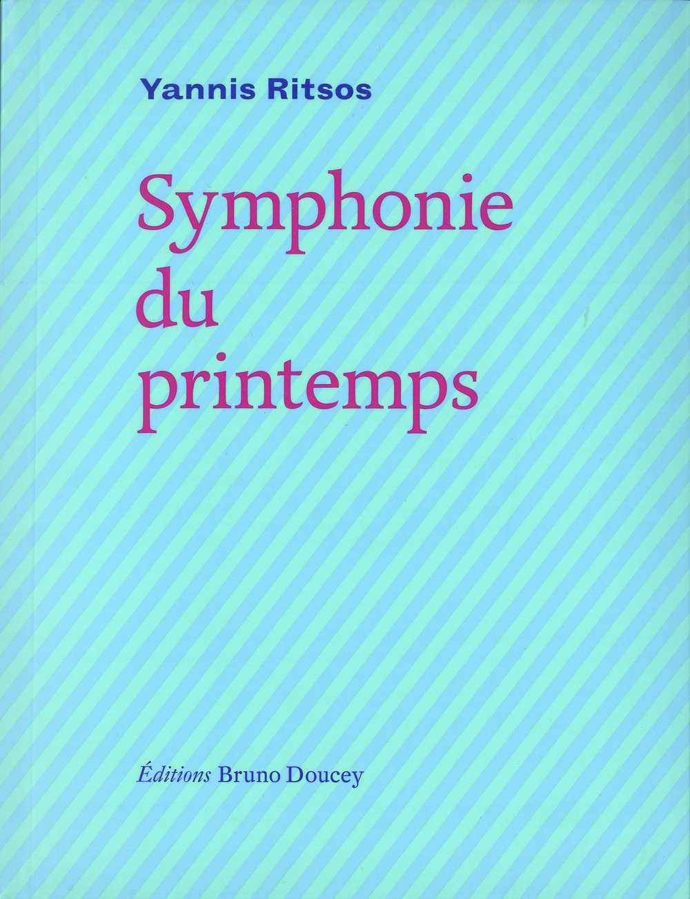 Symphonie du printemps édition bilingue grec/français