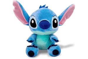 PQKL-party Stitch Kuscheltier, 18cm PlüSchtier, ab 1 Jahr Empfohlen, Lilo und Stitch Kuscheltier Weihnachten und Kindergeburtstage