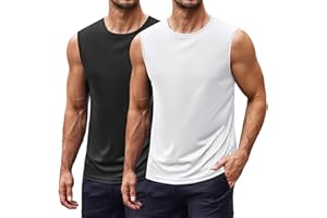 COOFANDY GMY Men's Sleeveless Tank Top Muscle Shirts Quick-Drying Bodybuilding Functional Shirt Running Shirt Sports Shirts
