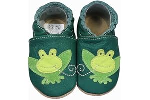 HOBEA-Germany Krabbelschuhe für Jungs und Mädchen in verschiedenen Designs