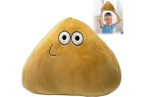 COFFEE LIFE PLUS Alien Pou Juguete de Peluche,22cm Alien Pou Peluche Juguete,Alien Pou,Peluche Alien Pou,Animal Pou Doll,Adecuado para regalos de cumpleaños de niños y niñas, peluche de pou decoración del hogar (B)