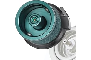 Jeebel Camp Adattatore per Fornelli Gas con Sistema Easy Clic® Plus Adattatore per Cambiare Raccordo CV Baionetta in Attacco di Tipo MSF-1a o in Attacco di Valvola Lindal