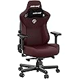 Anda Seat Kaiser 3 Gaming Chair for Adults - Large Reclining Video Game Chairs, PVC leather Ergonomic Gaming Chair, Heavy Duty Neck & Back Lumbar Support, Luxury Maroon Computer Chairs for Home & Work