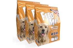 HiLife FEED ME! - Complete Dry Dog Food - Turkey Chicken Bacon Vegetables - Soft Moist & Meaty, 6kg (Packing May Vary)