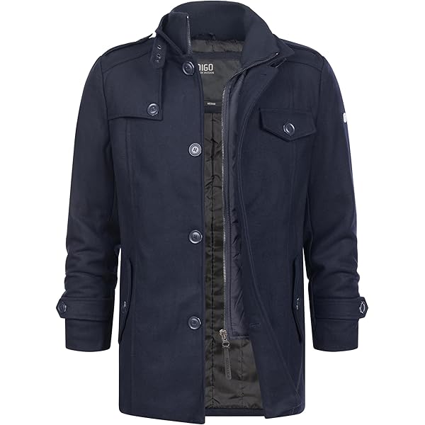 INDICODE JEANS INBENYOME - Halflange jas - charcoal mix/antraciet