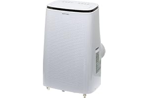 OPTIMEO OPC-A01-160HP Climatiseur mobile réversible 4700W/16000BTU, jusqu'à 45m2, 3 vitesses de ventilation, écran LED, mode timer 24H, mode cycle de sommeil, mode déshumidification