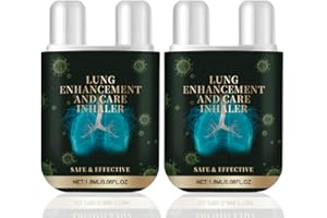 XINYIG 2Pcs Lung Cleaning Inhaler,Natural Refreshing Nasal Inhaler Stick,Double Hole Aromatherapy Stick,Inhalers for Breathing,Blocked Nose Spray,Dual Nasal Inhaler,Nose Inhaler for Blocked Nose,Lung Cleanse