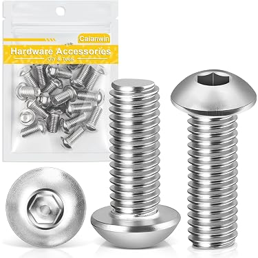 Bulloni In Titanio ASPEED M8x27mm Testa Piatta Torx – Alta Resistenza Per BMW GS1200/1250 - Foto 3