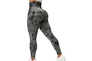 ZAAYO Leggings deportivos para mujer, cintura alta, sin costuras, pantalones de yoga