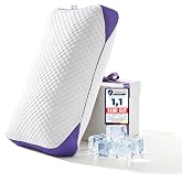 BPC Memory Foam Memory Foam Pillows 50 x 75 cm Height Adjustable | Ergonomic Neck Pillow | Cool Face and Bamboo Face | Balanc