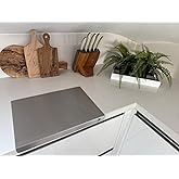 Paslanmaz &Ccedil;elik Antibakteriyel Tezgah &Uuml;st&uuml; Kesme Tahtası 304 kalite - 50x60 cm