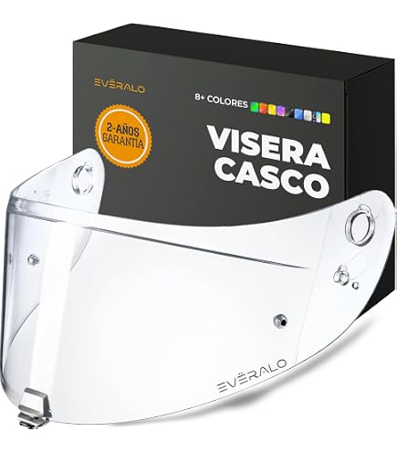 HJC Visiera HJ-20P Trasparente Con Pinlock E Tear-Off | Schermo Protettivo Per Caschi RPHA 10 E RPHA 10 Plus
