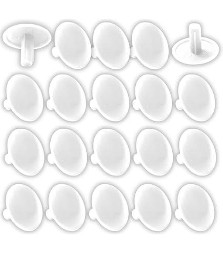 CAPPUCCIO COPRIVITE COLORE BIANCO TESTA MISURA 12MM - Foto 3