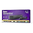 Roku Streambar | 4K/HDR Streaming Media Player und Soundbar in einem | Funktioniert nur in Deutschland