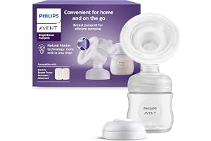 Avent kit med enkel bröstpump, utan motorenhet, lätt att rengöra och montera, 1 flaska, 1 förslutningslock och 1 skru
