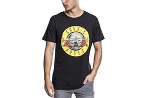 MERCHCODE Men's Guns N' Roses Logo Tee T-Shirt (pack of 1)