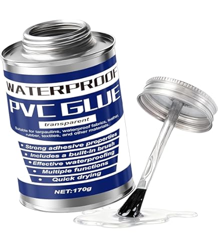 PVC Lijm - voor Zeildoek, PVC Zeilen, Vijverfolie en Meer PVC Lijm - voor Zeildoek, PVC Zeilen, Vijverfolie en Meer