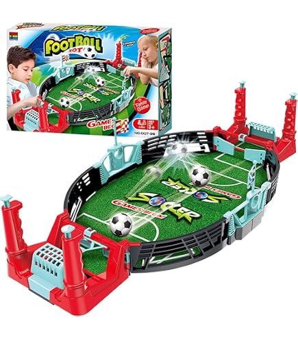 OBEST Mini Baby-Foot Avec 8 Ballons de Football, Jeu Interactif pour Enfants et Adultes - Cadeau de Fête OBEST Mini Baby-Foot Avec 8 Ballons de Football, Jeu Interactif pour Enfants et Adultes - Cadeau de Fête