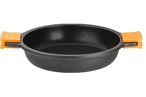 BRA Efficient Casseruola Bassa, Tegame Antiaderente Adatta per Ogni Tipo di Fornelli, Compresa Induzione, Alluminio