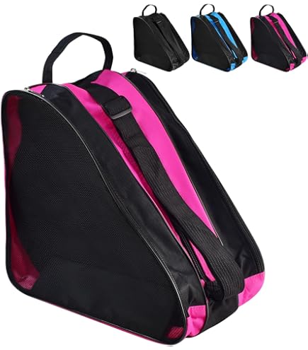 Sac à Patins Risport New Pro Bag - Nylon Oxford Imperméable, Bandoulière Réglable - Pour Patins Artistiques Glace Ou Roulettes - 10