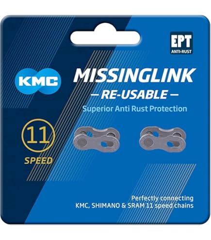 Catena Mtb/Strada KMC X11EL Ti-N Gold 118-link 11-velocità - Ciclo Pirata