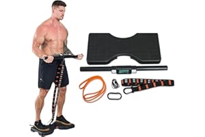 Dragon Door - Isomax Isometric Training Equipment, Barbell with Digital Force Generation Meter, Handgrip for At Home Workouts, All In One Workout Machine