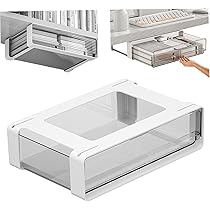 Cassetto Sotto Scrivania Adesivo - Organizzatore Nascosto Per Ufficio E Casa, Multifunzionale E Facile Da Installare - Foto 2