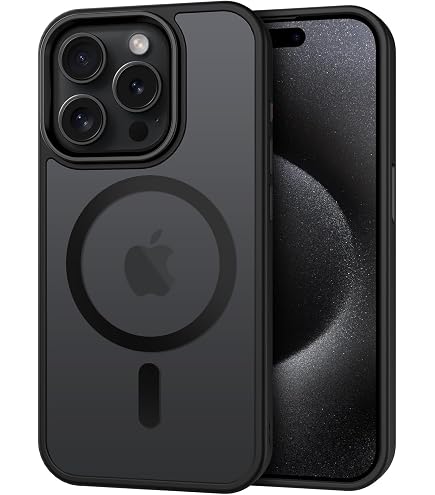 Black Rock Coque Pour IPhone 15 Pro (Cadre En Métal, Protection
