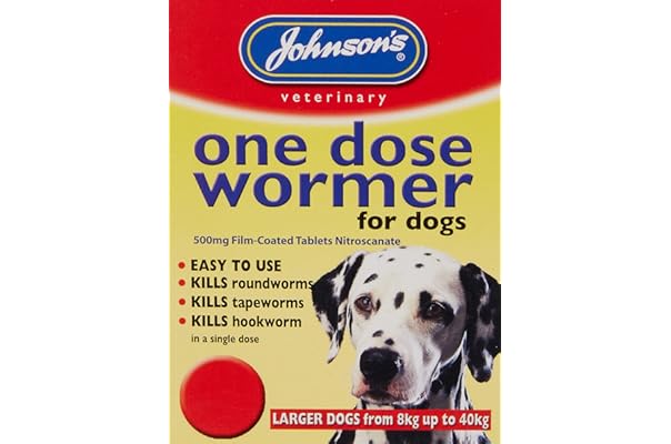 amazon dog worming tablets