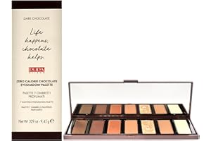 PUPA, Zero CALORIE CHOCOLATE EYESHADOW PALETTE Nr.003 Dark Chocolate, 9,45 g.