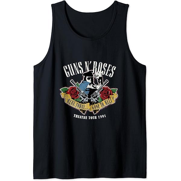 Guns N' Roses Official Here Today Gone To Hell T-Shirt : Amazon.co