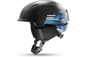 Odoland Ski Snowboard Helmet for Adults Youth, Snow Helmet for Men & Women, Adjustable Dial Fit, Safety Certified, Goggles Compatible for Skiing, Snowboarding, Snowsports