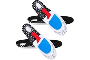 OCCOUMR 2 Paare Einlegesohlen Arbeitsschuhe, Orthopädische Einlegesohle, Komfort Einlegesohlen Arbeitsschuhe, Sport Komfort Schuheinlagen Orthopädische für Damen und Herren(35-40)