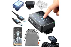 Godox X3Pro C trådlös TTL-blixtutlösare för Canon, 2,4-tums pekskärm